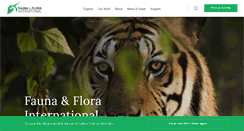 Desktop Screenshot of fauna-flora.org